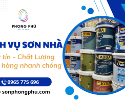 Dịch vụ sơn nhà uy tín, chất lượng - Giao hàng nhanh chóng